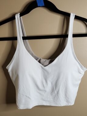 lululemon Align Tank in White. Size 10. #W1CW8S.